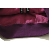 Ape Hoodie Camouflage Alphabet Double Hat Sweater Autumn Winter
