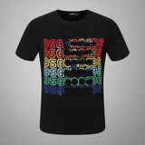Dsq2 T Shirt Casual Sports Printed Short Sleeve Summer Men