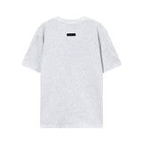 Fog Essentials T Shirts Spring/Summer FOG Season 8 Double Line Silicone Crew Neck Short Sleeves