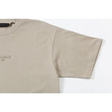 Fog Essentials T Shirts Spring Summer FOG Letter Crew Neck Short Sleeves