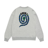 Amiri Sweatshirt Printed Trendy Pure Cotton