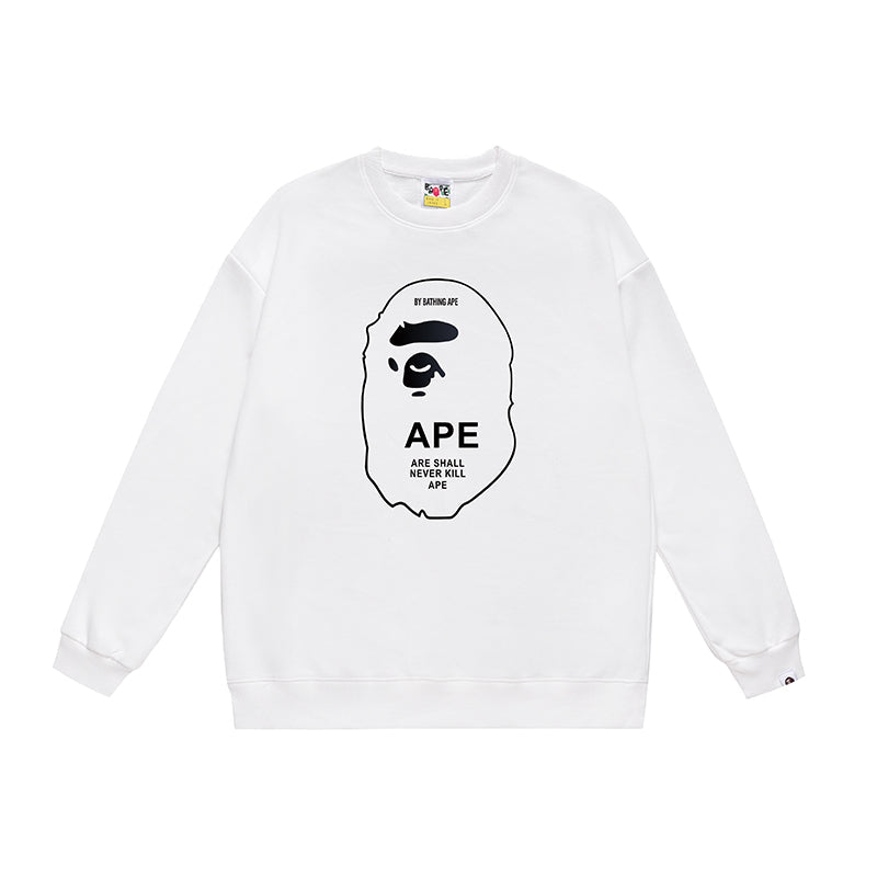 Bathing ape Crew neck sweatshirt