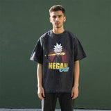 Mens Vintage T Shirt Short Sleeve