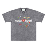 Casablanca Distressed T-Shirt