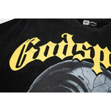 Godspeed T-Shirt Retro Fantasy Pattern