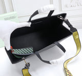 Off White Bag Casual Outdoor Convenient Tote Bag