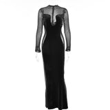 Women Dress Sexy See-through Dress