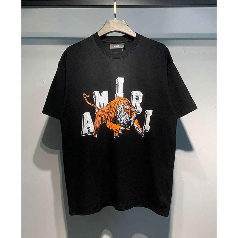Amiri T Shirts Fashion Print Couple High Street