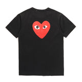 CDG Be Kind T Shirt T-shirt round Neck Short Sleeve Love