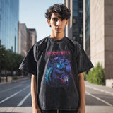 Mens Vintage T Shirt Summer Print