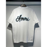 Amiri T Shirts Fashion Print Couple High Street