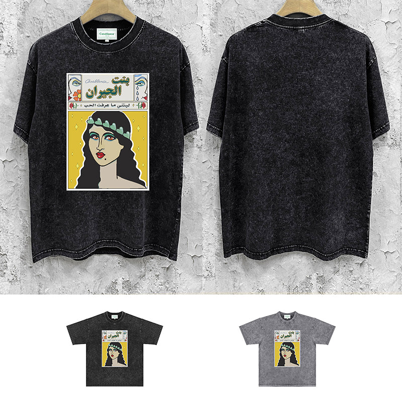 Casablanca Distressed T-Shirt