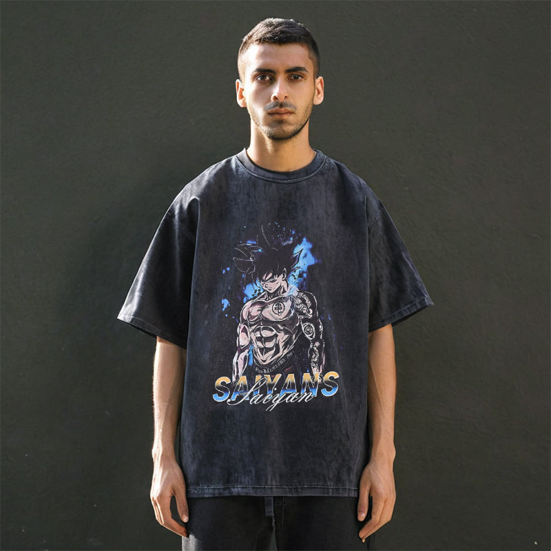 Mens Vintage T Shirt Short Sleeve T-Shirt Men's Retro