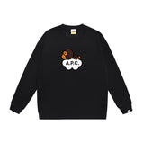 Bathing ape Crew neck sweatshirt