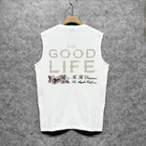 Amiri tank top letter printing