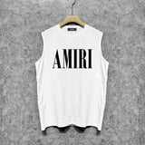 Amiri tank top big classic letterprinting