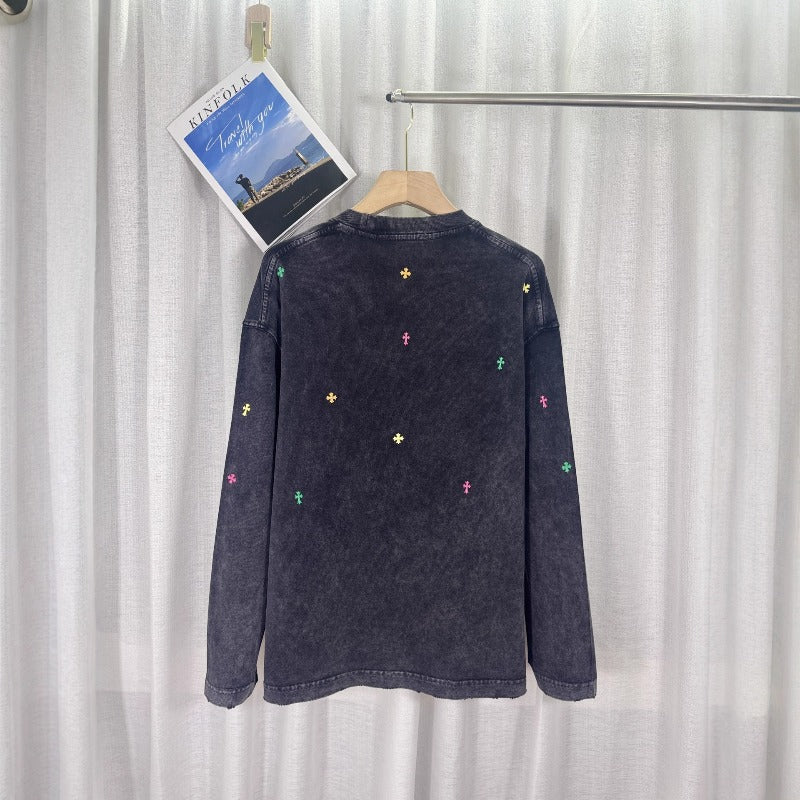 Chrome Hearts Sweatshirt Autumn/Winter Crew Neck Sweater