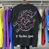 Godspeed T Shirts Technology Gaze Skull Printing Cotton Casual Short Sleeve Men and Women