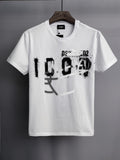 Dsq2 T Shirt Casual Sports Printed Short Sleeve Summer Men