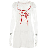 Women Dress Lace Sexy Hot Girl Lace Temperament