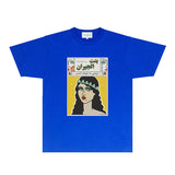 Casablanca T Shirts Fashion Print Street