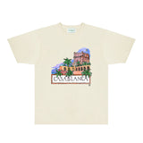 Casablanca T Shirts Fashion Print Street