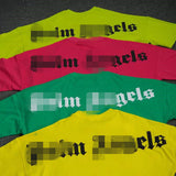 Palm Angels T Shirts Printed Short Sleeve T-shirt Men and Women Loose Half Sleeve