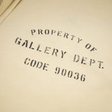 Gallery Dept T-Shirt Joint Letter Embroidery Hand Painted Ink Splashing Short Sleeve T-Shirt