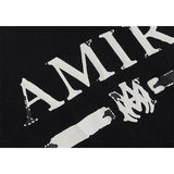 Amiri T Shirts Fashion Print Couple High Street