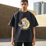 Mens Vintage T Shirt Short Sleeve