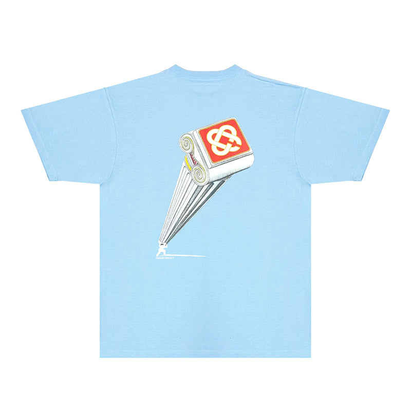 Casablanca T Shirts Fashion Print Street