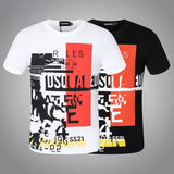 Dsq2 T Shirt Casual Sports Printed Short Sleeve Summer Men