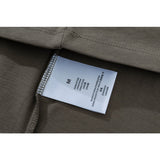 Fog Essentials T Shirts Spring Summer FOG Flocking Letters Crew Neck Pullover Short Sleeves