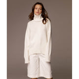 Women Work Business Casual Sweaters Thick Loose Knitwear Sweater