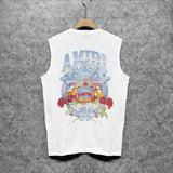 Amiri tank top five-star rose print