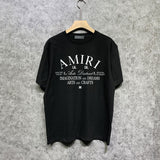 Amiri T Shirts Printed Trendy Pure Cotton