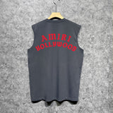 Amiri tank top hollywood pure letterprinting