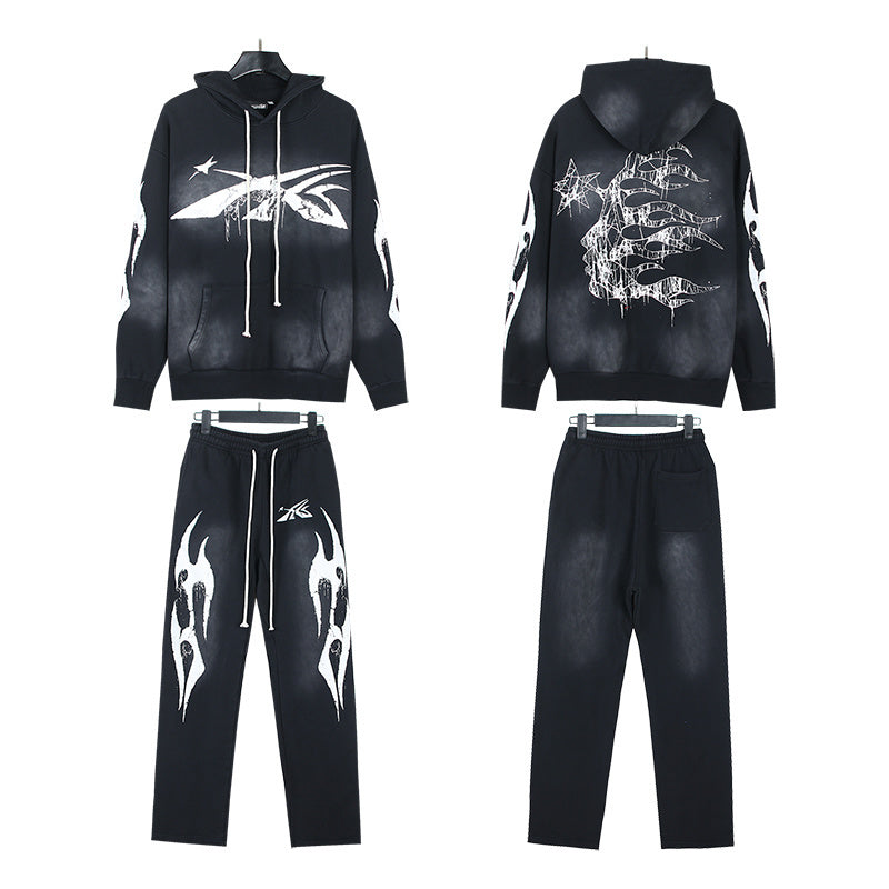 Hellstar Hoodie And Pants Two-Piece Set