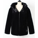 Women Fur Jacket Fashion Casual Plush Coat