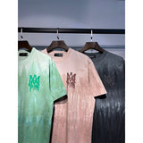 Amiri T Shirts Fashion Print Couple High Street