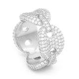 Rings Pig Nose Ring with AAA Zircon St. Valentine's