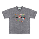 Casablanca Distressed T-Shirt