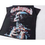 Godspeed T-Shirt Retro Fantasy Pattern