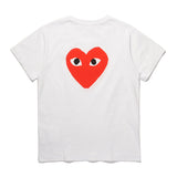 CDG Be Kind T Shirt T-shirt round Neck Short Sleeve Love