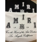 Amiri T Shirts Fashion Print Couple High Street