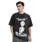 Neoned Genesised Evangelioned T-Shirt Vintage Anime Fashion