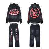 Hellstar Hoodie And Pants Two-Piece Set