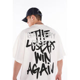 Unisex T-Shirts GALLERY DEPT Bigtooth Fun Printed Loose T-Shirt