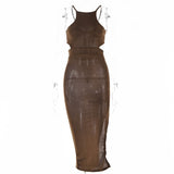 Women Dress Fashion Sexy Lace-up Dress