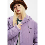 Unisex Coat Loose Hooded Winter Thick Cotton Clothing